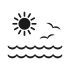 Symbol: Meer ganz in der Nähe